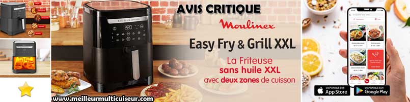 MOULINEX EASY FRY & GRILL DIGITAL EZ505D10 chez Connexion