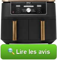 Lire les avis sur la friteuse à air Ninja Foodi Max modèle AF400EUCP