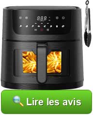 Lire les avis sur la friteuse sans huile de la marque AOSFGE