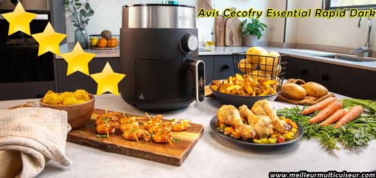 Avis Avantages et Inconvénients : Cecofry Bombastik 6000 Full Friteuse Sans  Huile 12-en-1 CECOTEC 