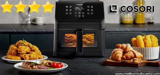 Avis sur les avantages et les inconvénients de l'airfryer Cosori Clear Blaze 6,2L