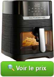 Friteuse sans huile Easy Fry / Grill VISION MOULINEX voir son prix