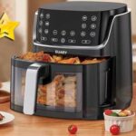 Avis sur les avantages et inconvénients de la friteuse diététique Euary 8 litres noire