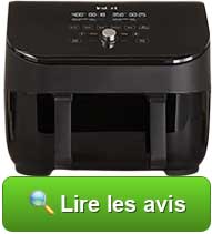 Lire les avis sur l'airfryer VersaZone Vortex + de la marque INSTANT