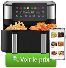 Friteuse sans huile Joyami Dual Zone vérifier son prix