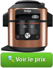 Vérifier le prix du multicuiseur Foodi Max Ninja édition exclusive cuivre OL650EUCP