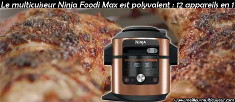 Foodi Max est un multicuiseur 12-en-1 de marque Ninja