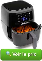 Friteuse sans huile XXL Digital Air Fryer NBA071B de la marque Nutribullet vérifier son prix