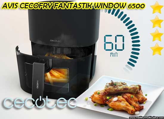 Avis sur les avantages et inconvénients de Cecofry Fantastik Window 6500 du fabricant CECOTEC