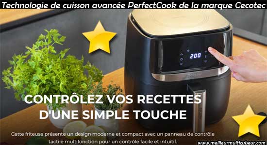 Technologie de cuisson PerfectCook sur Cecofry 03214 CECOTEC