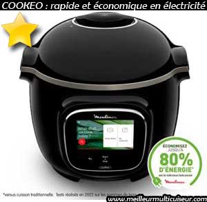 Cookeo Touch Wifi et Touch Pro économes en électricité