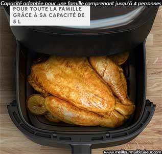 Easy Fry Max airfryer à capacité familiale Moulinex