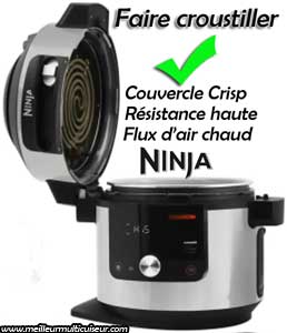 Ninja Foodi 14-en-1 SmartLid fait croustiller les aliments