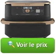 Double friteuse sans huile Foodi Flex AF500EUCP de la marque Ninja voir son prix