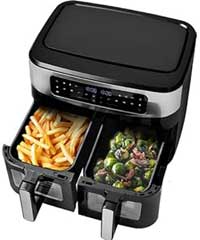 Informations techniques double airfryer VENGA! 9L noir