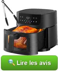 Lire les avis sur la friteuse sans huile espagnole AOSFGE modèle 6,5 litres