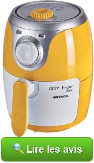 Lire les avis sur la friteuse sans huile Mini Airy Fryer ARIETE