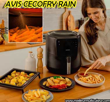 Avis sur les avantages et inconvénients de Cecofry Rain Pack de CECOTEC