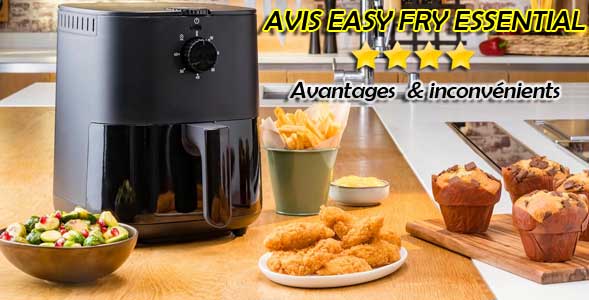 Tomons 6L Friteuse sans huile Airfryer XXL Grande Capacité, avec 8