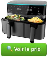 Friteuse sans huile CECOTEC Cecofry DuoSize 9000 voir son prix