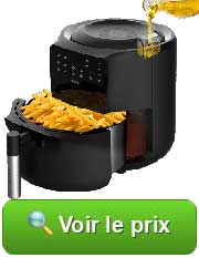 Friteuse à air Cecofry Rain de CECOTEC : vérifier son prix