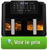 LLIVEKIT XXL 9L double friteuse sans huile vérifier son prix