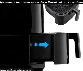 Panier de cuisson de l'airfryer P10 de la marque MEDION