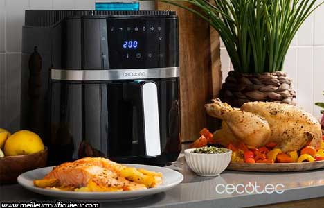 Programmes de cuisson de l'air fryer Cecofry 5000 (Drip) de Cecotec
