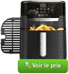 Voir le prix de l'airfryer Easy Fry & Grill Precision Digital de Moulinex