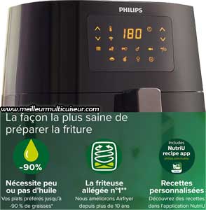 Avantages et inconvénients de la friteuse sans huile Série 5000 XL 6,2 litres de la marque Philips