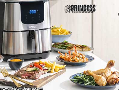 Avantages et inconvénients de la friteuse à air Princess modèle Deluxe 5.5L