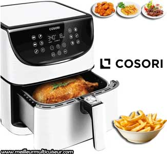 Capacité de la friteuse diététique Cosori Premium Chef