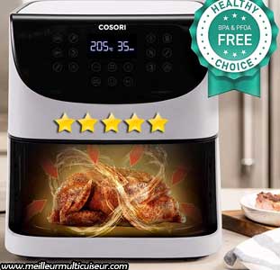 Technologie de cuisson de la friteuse diététique Cosori Premium Chef