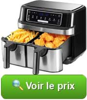 Friteuse sans huile double compartiment EMPHSISM : voir son prix