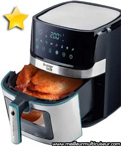 Capacité de l'airfryer Boston Tech Eudai 6,5 litres