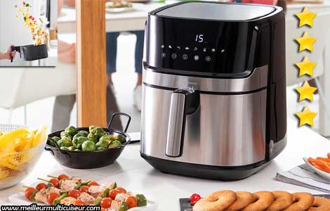 8 menus automatiques sur l'airfryer Innovagoods 5500 Fryinn