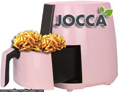 Capacité de la friteuse diététique de couleur rose JOCCA 3.8L