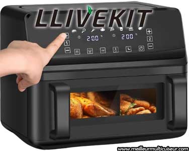 Panneau de commande de l'air fryer XXL 9L LLIVEKIT