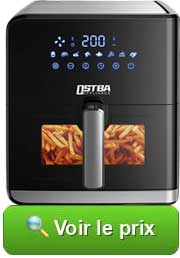 Airfryer Ostba Appliance 7.5L Clearcook : voir son prix