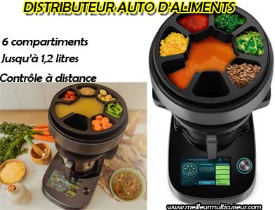 Distributeur automatique d'aliments sur le robot Cooking Victory Mambo CECOTEC