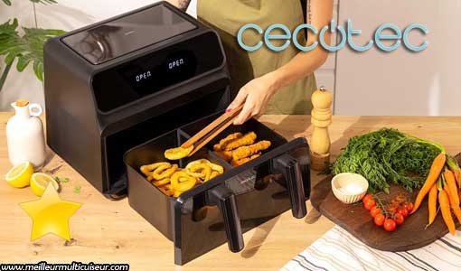 Capacité de l'air fryer Cecofry Window 9000 Advance de la marque CECOTEC