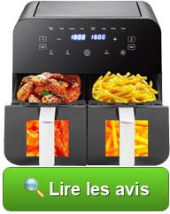 Airfryer TEKXDD dual zone : voir les avis