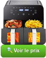 TEKXDD airfryer Dual Zone : voir son prix