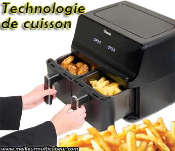 Technologie de cuisson de la friteuse diététique Tristar référence FR-9026