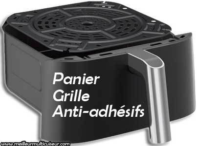 Panier & grille anti-adhésifs sur l'airfryer AF140EU du fabricant NINJA