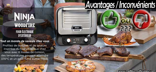 Ninja Woodfire OO101EU Four a Pizza : Avis sur les avantages et inconvénients