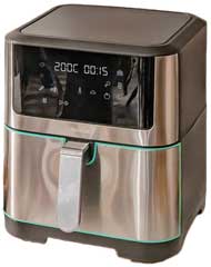 Caractéristiques techniques de l'air fryer Cecotec Supreme 8000 ref 04984