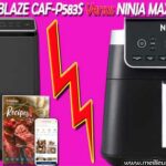 Comparatif airfryer Cosori Dual Blaze contre Ninja Max Pro