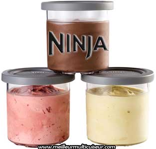 3 pots inclus avec Ninja Creaming 1,4 litres