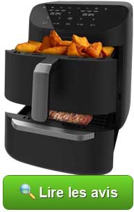 Airfryer Cecotec Cecofry FoodCourt Connected 11000 : voir les avis